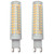 Lxcom Lighting G9 LED Corn Bulb Dimmable 2 Pack 15W LED Bulb 120 Watt Equivalent Bulb 136 LEDs Warm White 3000K G9 Bi-Pin Base 1500LM for Home Lighting