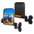 Tractor Mirror Magnetic, Strong Magnetic Mirrors for Forklifts, External Reflective Strips on Mirrors, No Installation Required, 1 Pair (Right and Left)