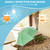 3 Pcs Plant Umbrellas for Outdoor Plants, 25" Garden Plant Shade Umbrella