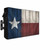 Lsrtoss Western Texas Star Outdoor TV Cover 60-65 Inch Weatherproof, Country Enclosure With Zipper & Roll Up Front Flap, Blue White Red Wood Waterproof for Outside Flat Screen