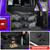 Utiiy Seat Back Cover Compatible with 2021-2025 Jeep Wrangler JL 4 Door 4XE, All-Weather Protection Cargo Liner Rear Trunk Liner for 2024 Jeep Wrangler JL Accessories