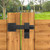 6'' Farm Flip Fence Gate Latch, Barn Door Latch, Door Latch Hardware for Wooden Fence, Shed Door, Outdoor Gate, Rustic Gate Lock, Black