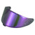 Soman RF-1400 Visor Replacement CWR-F2 Face Shield – Fits RF-1400 X-15 Z8 NXR2 Helmets – Anti-Scratch UV Pinlock Ready Aftermarket (Smoke Revo Purple)