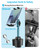Dosvsi Z Fold Car Mount, [Sturdy Metal Arm] Cup Holder Folding Phone Mount