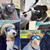 NAMSAN Dog Sunglasses for Medium to Large Dogs, UV Protection Dog Goggles Large Breed, Driving Sunglasses for Dogs Stick Head Out Car Window, Windproof Dustproof, Adjustable, Black