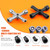 Tanstic 13Pcs Multi-functional Utility Kit - Includes 4-Way Spanner, Square Keys, Water Tap & Faucet Keys for Radiators, Gas & Electric Meter Boxes