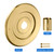 Shower Handle Cover Plate, Brushed Gold,for One-Handle Tub and Shower Faucets, Escutcheon Replacement for Moen 16090 Chateau Collection