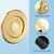 Shower Handle Cover Plate, Brushed Gold,for One-Handle Tub and Shower Faucets, Escutcheon Replacement for Moen 16090 Chateau Collection