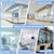 DESHUN Dual-Way Window Intercom, Voice Amplifier,Window Speaker System for Business,Bank,Dental Clinic, Office, School, Station (Sliver)