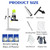 110V Electric Glass Bottle Cutter, DIY Wine Bottle Cutter, Glass Bottle Cutter Kit with 3 Pcs Emery Abrasive Blade for Round/Square/Irregular Glass or Ceramic Bottles
