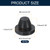 uxcell 10pcs Hole Plug 3/8 Inch (9.2mm) Button Plugs Fit for 8mm Hole