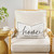 Sunkifover Home Sweet Home Quotes Throw Pillow Covers 20" x 12" White