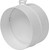 Vent Systems 4'' Inch Backdraft Damper - Dryer Vent Backflow Shutter - ABS Plastic - One-Way Airflow Ducting Insert - Inline Fan Vent Deflector 4'' Inch