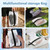 Shoe Travel Bags for Luggage, 4 Pack Waterproof Portable Travel Shoe Bags with Zipper and Handle for Organizer, Reusable Shoes Bag for Gym for Men Women