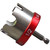 Nut Spinning Drill Attachment - Threaded Rod Nut Runner for 1/4", 3/8", 1/2" - Fast Installation and Removal - Aluminum Alloy Hex-Shank Nut Driver and Extractor Tool