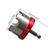 Nut Spinning Drill Attachment - Threaded Rod Nut Runner for 1/4", 3/8", 1/2" - Fast Installation and Removal - Aluminum Alloy Hex-Shank Nut Driver and Extractor Tool