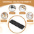 Ceiling Fan Light 10 to 50 Meters Remote Control Kit,6-Speed Variable Frequency Dimmable Controller with Battery Monitoring AC 110V-265V