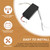 Ceiling Fan Light 10 to 50 Meters Remote Control Kit,6-Speed Variable Frequency Dimmable Controller with Battery Monitoring AC 110V-265V