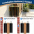 IRENPORU 2 Pack 6" Slide Gate Guide Roller with L-Bracket Universal Sliding Gate Rollers for Gate Adjustable Sliding Gate Guide Roller for Rolling Gate, Garage Door, Sliding Gate Hardware Kit