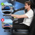 CAR PASS Leather Car Seat Cushion, Comfortable Memory Foam Seat Cushions for Driving Waterproof Adult Booster Seat Cushion for Cars, Truck Driver Automotive SUV Office Chair, Hand-held, 3 Inches Black