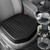 CAR PASS Leather Car Seat Cushion, Comfortable Memory Foam Seat Cushions for Driving Waterproof Adult Booster Seat Cushion for Cars, Truck Driver Automotive SUV Office Chair, Hand-held, 3 Inches Black