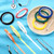 Frienda 8 Rolls Colors Autoclave Tape Surgical Instrument Tapes
