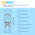 FarShiller G8 Bulb 20W 120V (10 Pack), Bi-Pin Xenon Light Bulbs, Warm White, Dimmable, for Under Cabinet Puck Lights，G8 Light Halogen Bulbs