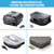8 Pack Rodent Bait Station Keys for Protecta LP, EVO Protecta, Aegis Mouse Bait Station, Bell Labs, EZ-Clean, Heavy-Duty Plastic Assorted Replacement with 8 Key Rings & 4 Warning Labels.