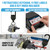 8 Pack Rodent Bait Station Keys for Protecta LP, EVO Protecta, Aegis Mouse Bait Station, Bell Labs, EZ-Clean, Heavy-Duty Plastic Assorted Replacement with 8 Key Rings & 4 Warning Labels.