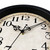 Plumeet Extra Large Retro Wall Clock, 16'' Non Ticking Classic Silent Vintage Wall Clocks Decorative Kitchen Living Room Bedroom - Battery Operated, Black