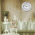 Plumeet Extra Large Retro Wall Clock, 16'' Non Ticking Classic Silent Vintage Wall Clocks Decorative Kitchen Living Room Bedroom - Battery Operated, Black