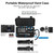 Lekufee Travel Waterproof Hard Case for Sony ZV-1F, ZV-1, ZV-1 II, Vlog Camera, NP-BX1 Battery(3 Pcs), GP-VPT2BT, GP-VPT3 Shooting Grip, and Accessories(Case & Bag Only)