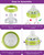 Sippy Spout Nipples for Comotomo Baby Bottles,100% Soft Silicone Sippy Cup Nipples,Variable Flow Conversion Nipple,6+ Months,4 Count