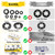 IEAWISL 330 PCS Internal Tooth Starlock Washers, M3-M12, Quick Speed Lock