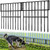 25 Panels Animal Barrier Fence, 27 Ft(L) X 13 in(H) No Dig Garden Edging Border for Yard, Anti Digging Defense Barrier, Rustproof Metal Outdoor Decorative Garden Fences for Dogs, Rabbits