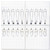 HUHOLE 20PC Pegboard Picture Hangers for 1/8 & 1/4 Inch Pegboards