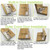UFURMATE 2 Pair 45 Degree Flip Down Tip-Out Tray Hinge Sink Scissor Hinges with Damping Design Standard Soft Close for Kitchen Sink