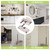 UFURMATE 2 Pair 45 Degree Flip Down Tip-Out Tray Hinge Sink Scissor Hinges with Damping Design Standard Soft Close for Kitchen Sink