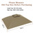 SCOCANOPY Replacement Canopy Cover Compatible with Windsor Gazebo L-GZ717PST-C, 810213583,South Hampton Gazebo L-GZ659PST,A111011500 (Khaki)