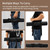 Chef Knife Roll Bag,Waxed Canvas chef bag with 18 Slots Cutlery Knives Holders Protectors,Portable Knife Bags for Chefs Professional,Case Storage Pouch,Camping and Hold Home Kitchen Knife Tools