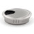 Jetland Desk Grommet for Wire Organizer - Brushed Silver, Fits 2" Hole, GBS53, 2-Pack