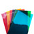 Transparent Decorative Window Film Anti UV Colorful Adhesive Vinyl Heat Insulation Solar Window Tinting Sheets Glass Film for Christmas Home Decoration,7 Colors Bundle Pack,6Inch x 11.8Inch