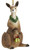 OnHoliday Kangaroo with Joey and Present Hanging Christmas Tree Ornament OnHoliday Kangaroo with Joey and Present Hanging Christmas Tree Ornament