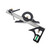 Stainless steel t square ruler Adjustable sliding combination Square Square Ruler & Protractor Level Measure Measuring Set 4-Piece 12" 4R Combination Square