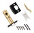 Privacy Lock with Large Indicator for Bathroom Inuse and Vacant, ADA Compliant Lever, Commercial Grade, Perfect for Restroooms of Professional Office Apartment Airbnb Warehouse Matte Black