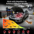 4 Pack Rodent Repellent for Car Engines,Three Power Supply Modes,Car Rodent Repeller Ultrasonic, Under Hood Flashing Light Covers a Wide Range, Suitable for Cars, Garages