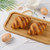 Luckforest Artificial Croissants, 2 Pcs Simulate Bread Fake Realistic Dessert Croissants for Home Kitchen Shop Display Photography Props