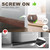 3 Pack Door Brush Sweep | 2.80" x 39.3" CEPIA Brown Aluminum Seal for Garage, Roll-Up & Exterior Doors | Stripping Kit for Gaps Up to 3" | Install on Bottom, Side, Top & Thresholds (118", 10 FT)