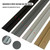 Aluminum T Molding Floor Transition Strip,3pcs x 2.95ft x1.57in,