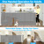 Reinforced 42" Extra Tall X 120" Extra Wide Retractable Dog Gate for Doorways Wide Pet Gate Indoor Prevent Kid/Pet Jumping Over Tall Retractable Baby Gates for Dogs Outdoor Dog Gates for Doorways,Gray